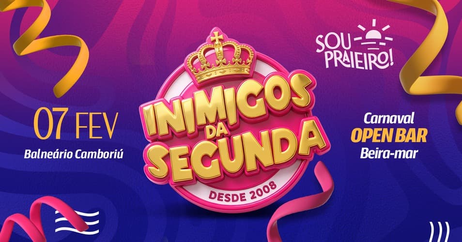 Inimigos da Segunda - Carnaval 2027